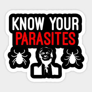 Funny Know Your Parasites Sticker